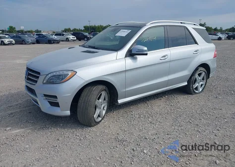 2015 Mercedes-Benz Ml 350 4Matic из США, поврежденный, VIN 4JGDA5HB2FA601670